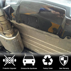 Диффузор заднего бампера (для Base, Карбон) фото 2