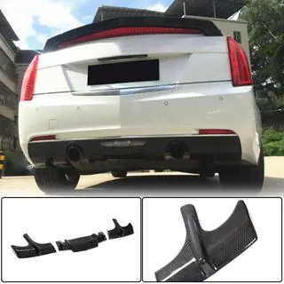 Диффузор заднего бампера (для Base, Карбон) Cadillac ATS 2012-2019 гг. фото 1