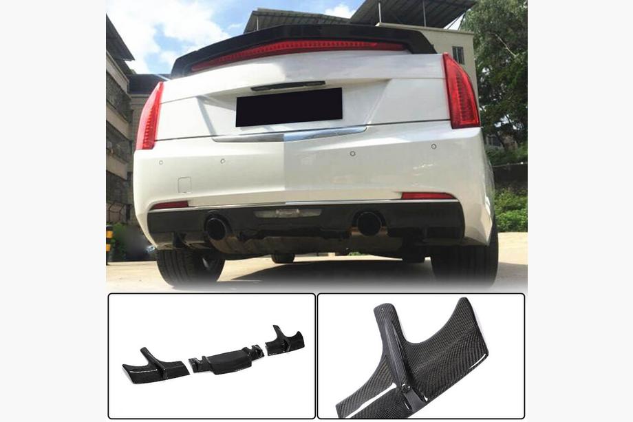 Диффузор заднего бампера (для Base, Карбон) Image