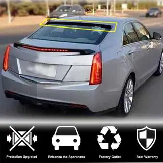 Бленда Спойлера (Карбон) Cadillac ATS 2012-2019 гг. фото 2
