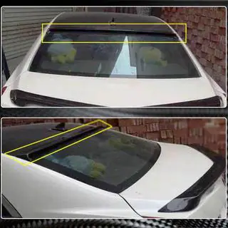 Бленда Спойлера (Карбон) Cadillac ATS 2012-2019 гг. фото 3
