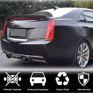 Спойлер V2 (Карбон) Cadillac ATS 2012-2019 гг. фото 3