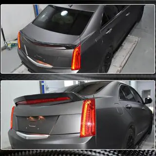 Спойлер V2 (Карбон) Cadillac ATS 2012-2019 гг. фото 4