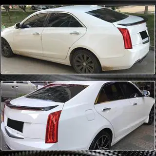 Спойлер V4 (Карбон) Cadillac ATS 2012-2019 гг. фото 4