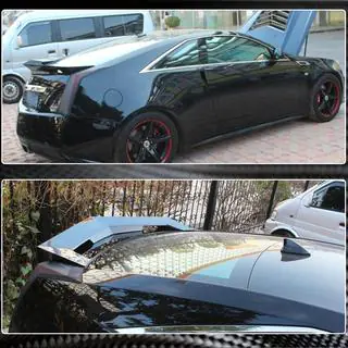 Спойлер (для CTS Non-V, Карбон) Cadillac CTS 2007-2014 гг. фото 3
