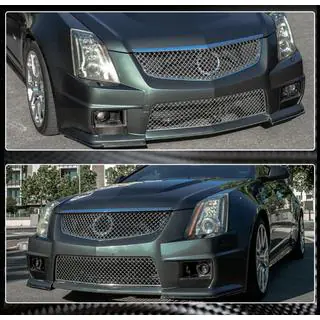 Карбоновые Накладки на Передний Бампер (для CTS V Coupe) фото 2