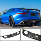 Jaguar F-Type 2013-2024 гг. Диффузор заднего бампера (2013-2019, Карбон) фото 1