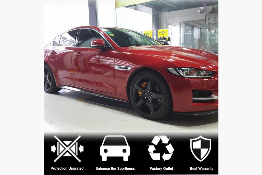 Jaguar XE 2016- гг. Боковые Пороги (2015-2019, Карбон) Фото 2