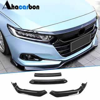 Передний бампер Лип-спойлер (Пластик) Honda Accord XI 2022- гг. фото 1