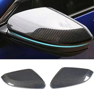 Накладки на Зеркала V3 (Карбон) Honda Civic Sedan X 2016-2021 гг. фото 1