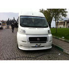 Peugeot Boxer 2006-2025 гг. Передняя накладка 2006-2014 (3 части, грунтованная под покраску) фото 2