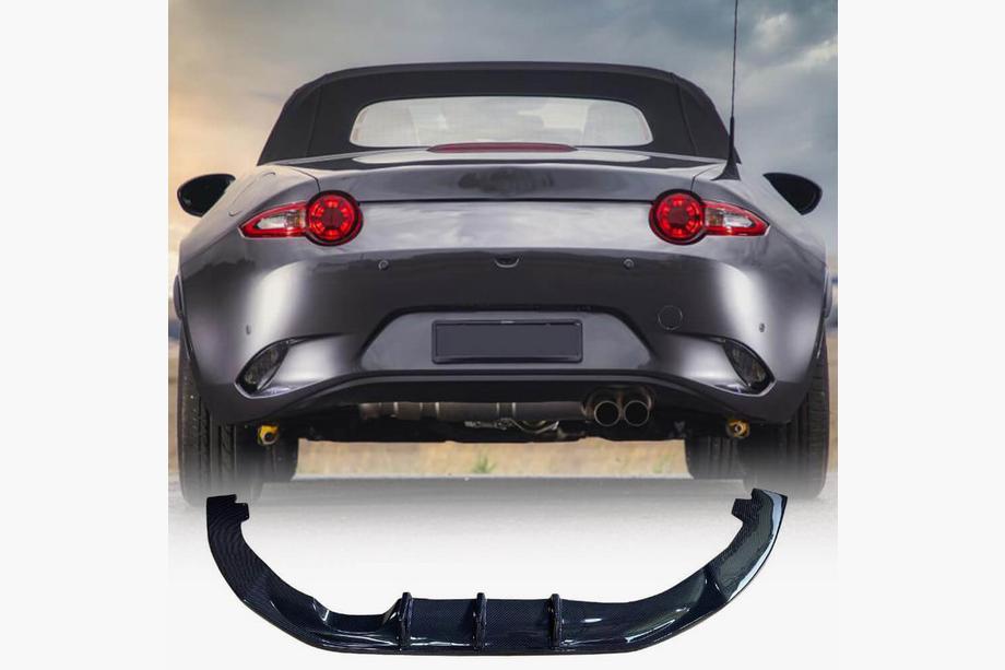 Mazda MX-5 2014- гг. Диффузор заднего бампера V1 (2022+, Карбон) Image