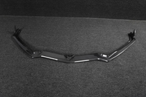 Накладка На Передний Бампер Lip (2019-2022, Карбон) фото 8