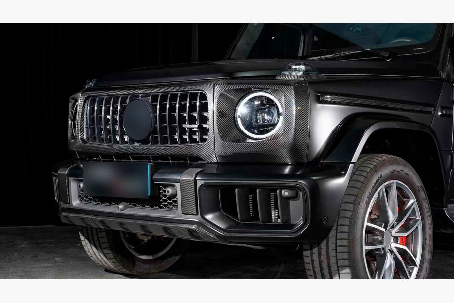 Нижняя накладка на передний бампер для G63 AMG, Карбон Image Нижняя накладка на передний бампер для G63 AMG, Карбон Image