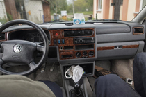 Volkswagen T4 Transporter 1990-2003 гг. Накладки на торпедо (1999-2003) Алюминий фото 2