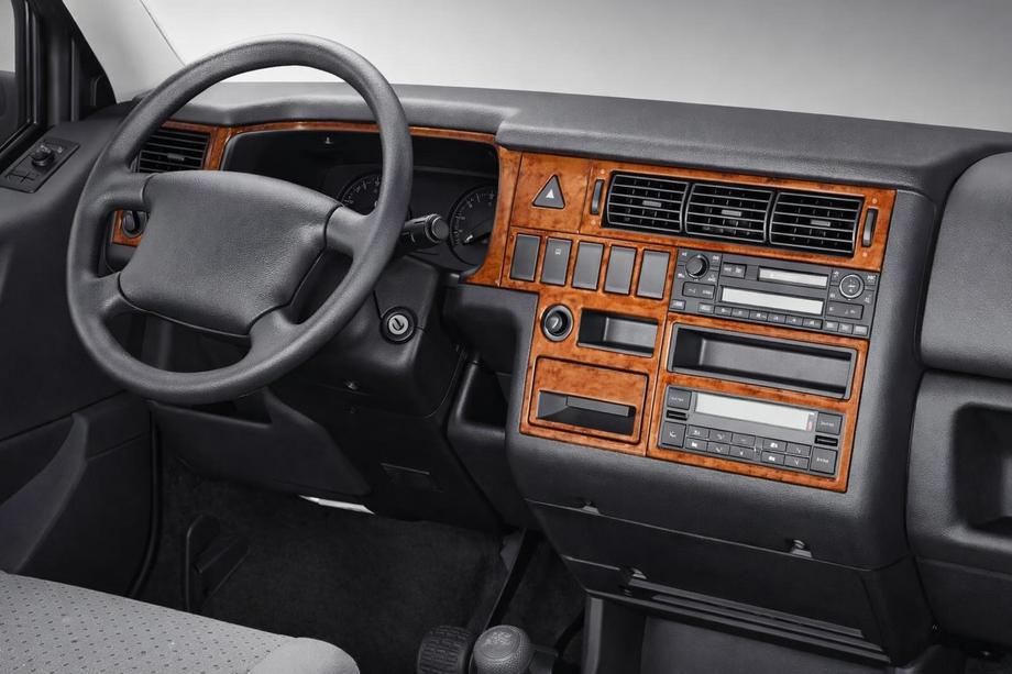Volkswagen T4 Transporter 1990-2003 гг. Накладки на торпедо (1999-2003) Алюминий Image