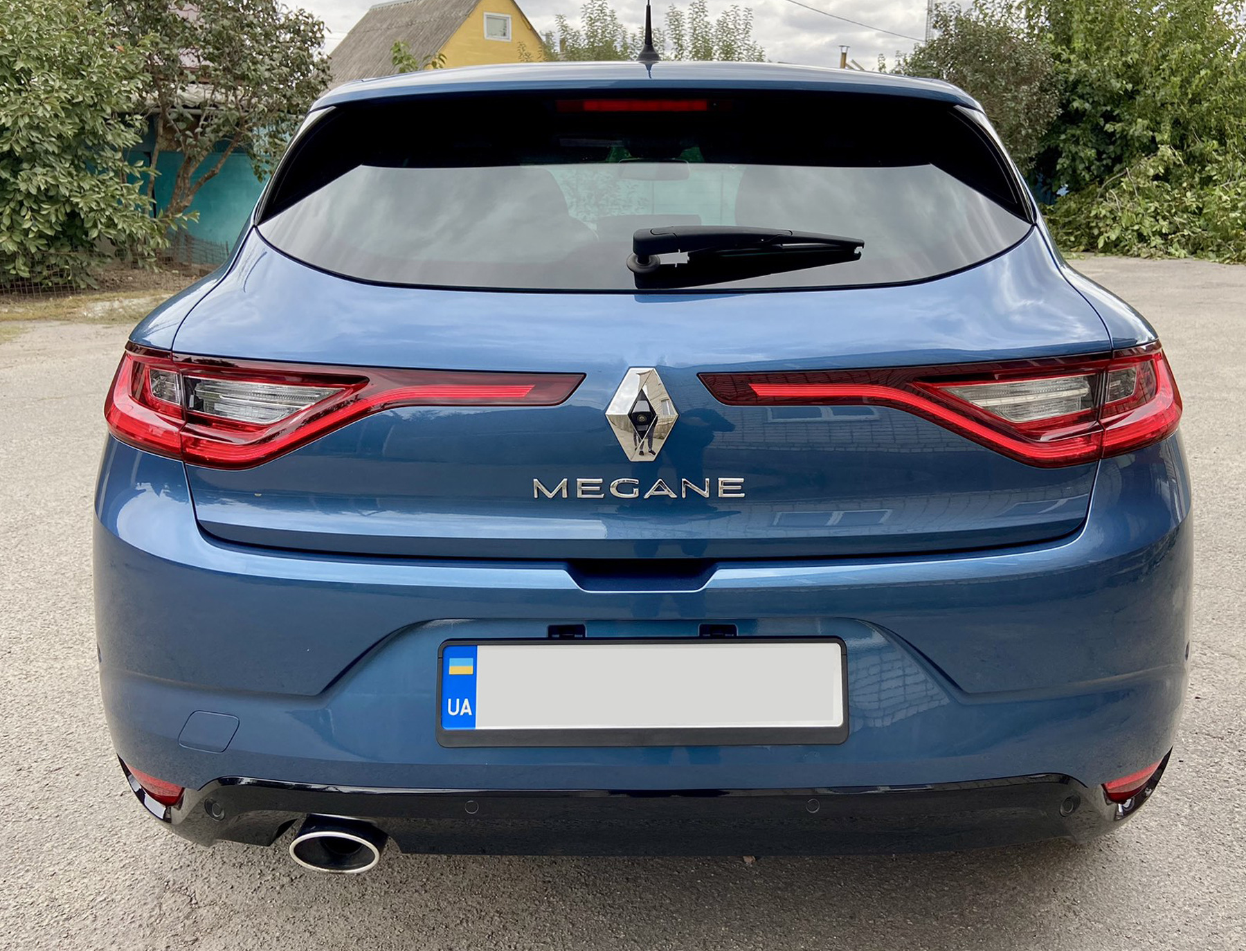 Напис Megane 908923633r (270мм на 25мм) для Renault Megane IV рр