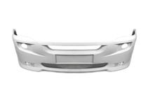 Накладка на передний бампер 2012↗ (2 фары, грунт под покраску) фото 3 Накладка на передний бампер 2012↗ (2 фары, грунт под покраску) фото 3