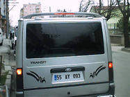 Ford Transit 2000–2014 гг. Спойлер Isikli Низкая Крыша (грунтованный под покраску) фото 4