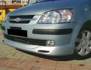 Hyundai Getz 2002- гг. Передняя нижняя накладка (под покраску) фото 4