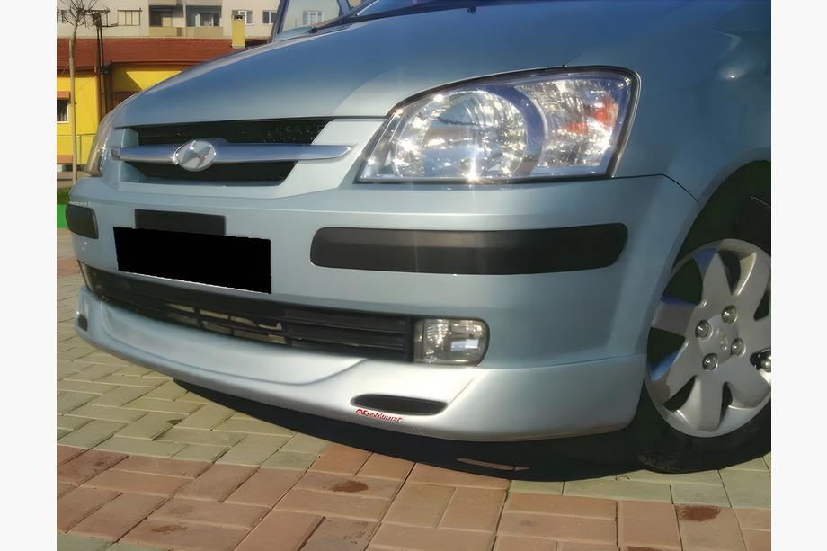 Hyundai Getz 2002- гг. Передняя нижняя накладка (под покраску) Фото 4