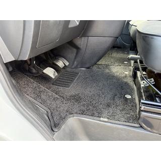 Текстильные коврики Deluxe (2 шт, черные) Renault Trafic 2015- гг. фото 1