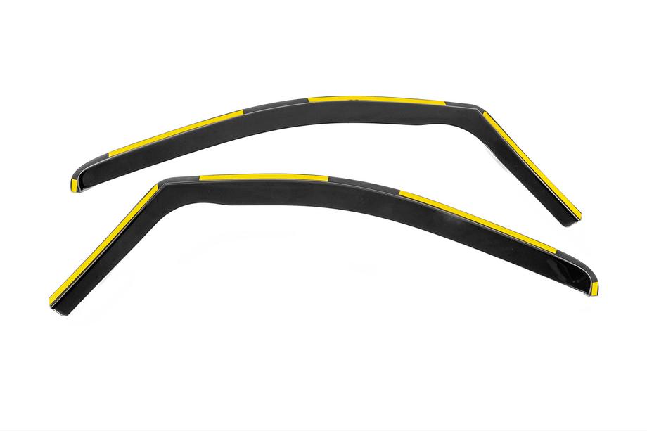 Opel Zafira Life 2019- гг. Вставные ветровики Niken Luxury (2 шт) Image