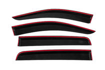 Ветровики с хромированным молдингом Niken Luxury (2015-2022, 4 шт) фото 8