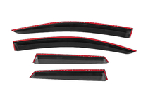 Ветровики с хромированным молдингом Niken Luxury (4 шт) фото 4 Ветровики с хромированным молдингом Niken Luxury (4 шт) фото 4