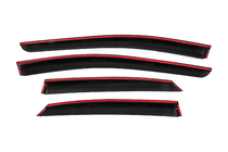 Ветровики с хромированным молдингом Niken Luxury (4 шт) фото 4 Ветровики с хромированным молдингом Niken Luxury (4 шт) фото 4