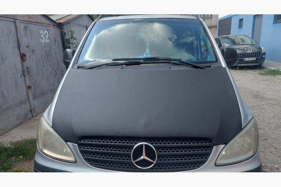 Mercedes Vito W639 2004-2014 гг. Чехол капота (кожзаменитель) Фото 4
