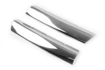 Volkswagen T5 Transporter 2003-2010 гг. Накладки на центральную часть решетки (2 шт, нержавейка) фото 3