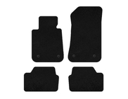 BMW 1 серия E81/E82/E87/E88 2004-2011 гг. Текстильные коврики Deluxe (Черный) фото 1