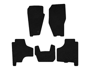 Dodge Nitro 2006-2011 гг. Текстильные коврики Deluxe (Черный) фото 1