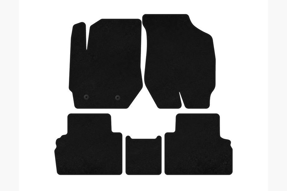 Ford Escape 2008-2013 гг. Текстильные коврики Deluxe (Черный) Image