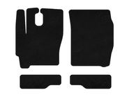 Iveco Eurocargo 2002-2008 гг. Текстильные коврики Deluxe (Черный) фото 1