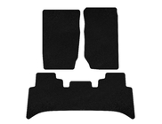 Range Rover II P38A 1997-2002 гг. Текстильные коврики Deluxe (Черный) фото 1