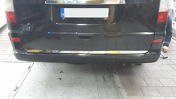 Mercedes Vito W639 2004-2014 гг. Молдинг крышки багажника нержавеющая сталь фото 4