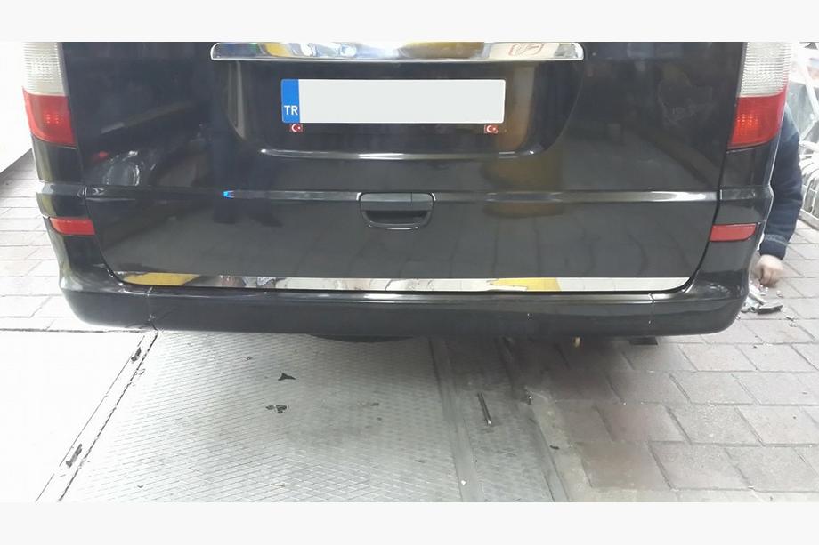 Mercedes Viano 2004-2014 гг. Молдинг крышки багажника нержавеющая сталь Фото 7