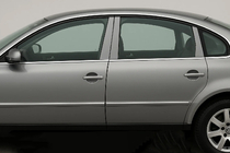 Накладки на дверные стойки из нержавеющей стали (6 шт) фото 1