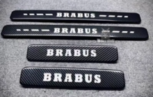 Накладки на пороги BRB-Style (Карбон) фото 1