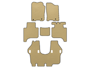 Infiniti QX56 2004-2010 гг. Коврики EVA (3 ряда, 2004-2008, Бежевые) фото 1