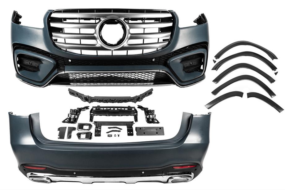 Mercedes GLS X167 2019- гг. Комплект рестайлинга в GLS450 2025 Фото 3