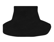 Коврик багажника текстильный Classic (без запасного колеса и 2 аккумуляторов, SD, Черный) фото 1