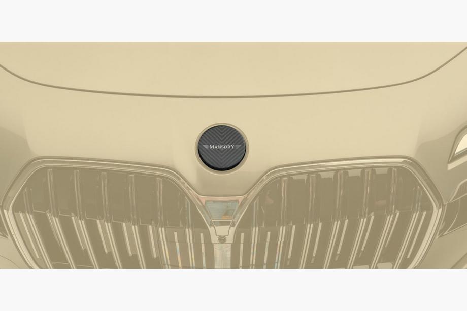 BMW 7 серия G70/G71 2022- гг. Передний эмблема MNSR (Карбон) Image
