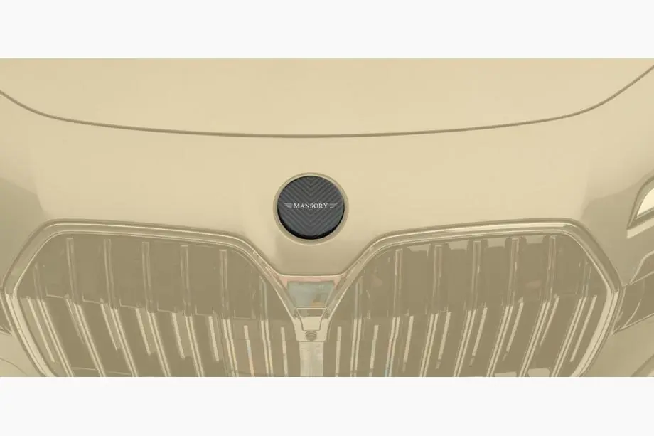 BMW 7 серия G70/G71 2022- гг. Передний эмблема MNSR (Карбон) Image