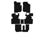 Текстильные коврики Premium (2006-2012, 3 ряда, 7-местный, Черный) фото 1 Текстильные коврики Premium (2006-2012, 3 ряда, 7-местный, Черный) фото 1