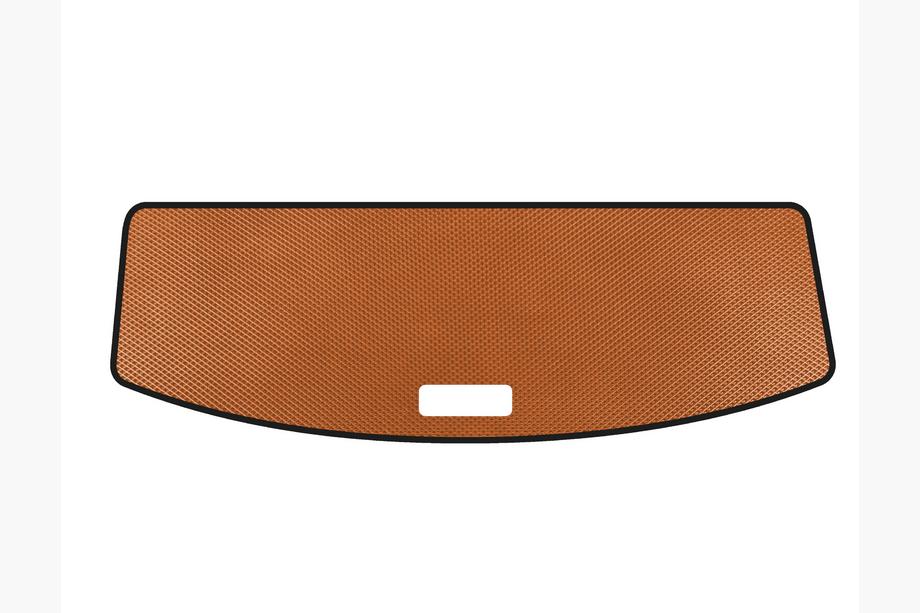 Mazda 5 2005-2009 гг. Коврик в багажник EVA (3 ряда, 7-местный, Оранжевый) Image