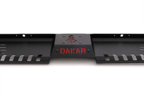 Боковые пороги Dakar V2 без LED (2 шт, металл) фото 6