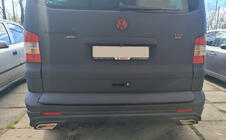 Volkswagen T5 Multivan 2003–2010 гг. Пластиковая накладка на багажник (под покраску) фото 3